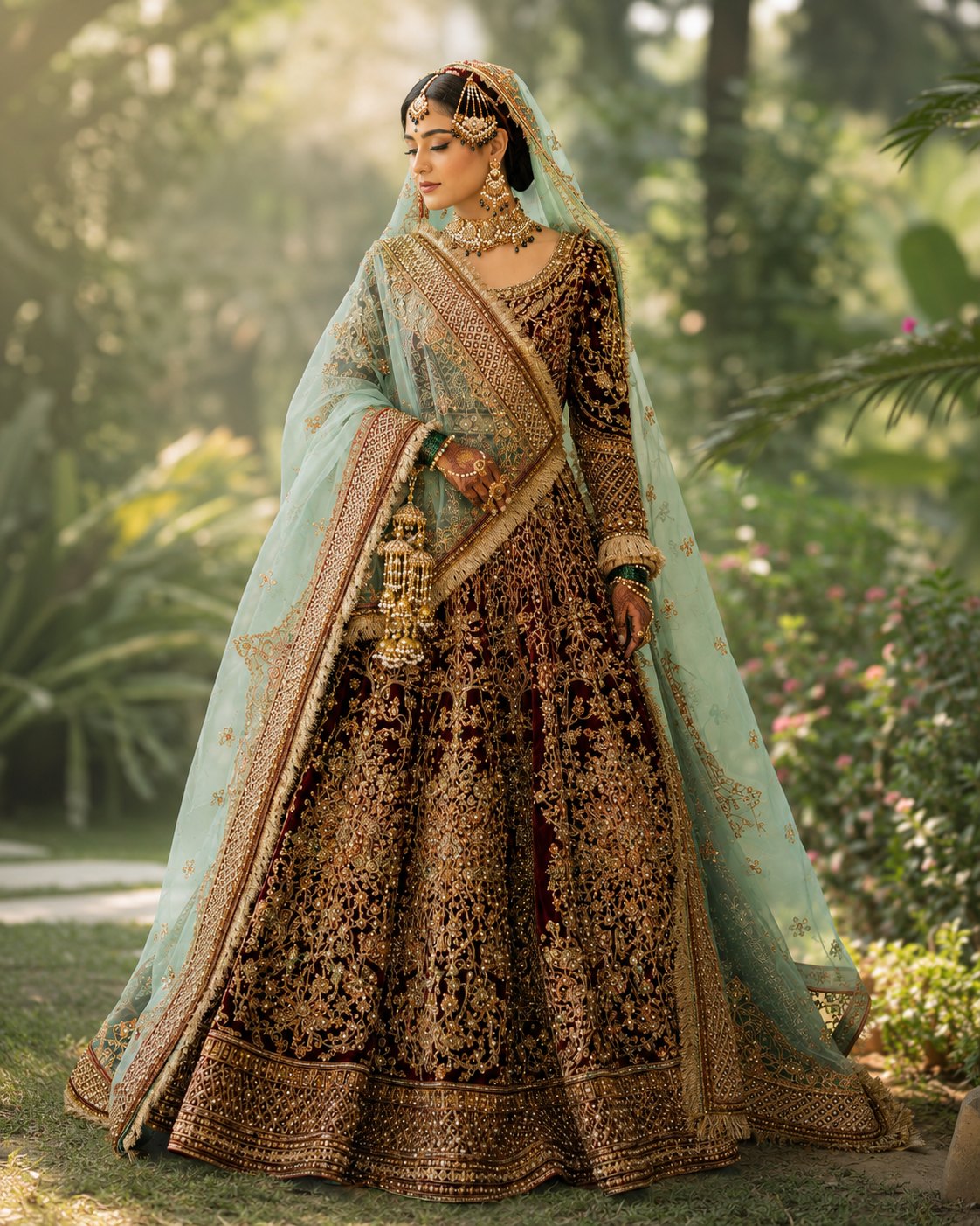Garden Bridal Look bridal concept by Kaarza